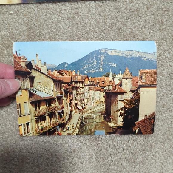 4 Pc Set Of Postcards From France And Italy - Picture 7 of 8